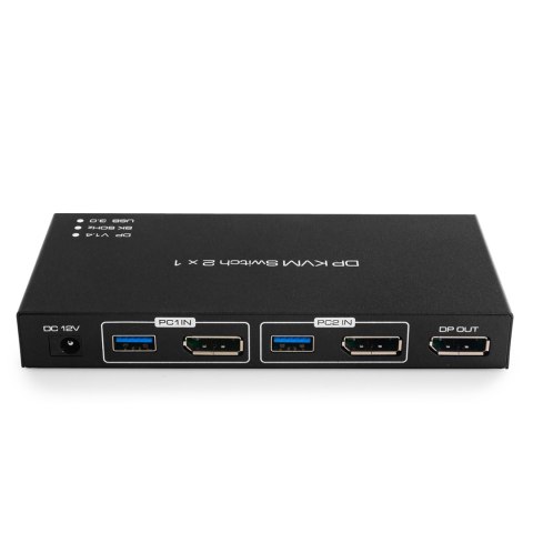 Switch KVM USB + DP Spacetronik SPD-KVM23 8K 60Hz SPACETRONIK