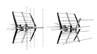 Antena kierunkowa DVB-T2 Spacetronik TUCANA COMBO SPACETRONIK