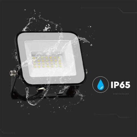 Projektor LED V-TAC 30W SAMSUNG CHIP PRO-S Czarny VT-44030 6500K 2505lm 5 Lat Gwarancji