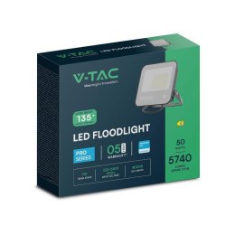 Projektor LED V-TAC 50W 135Lm/W SAMSUNG CHIP Czarny VT-4455 4000K 5740lm 5 Lat Gwarancji