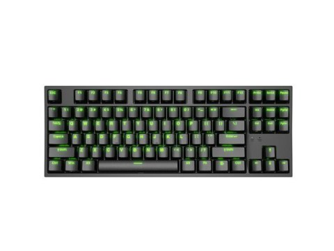 KLAWIATURA DLA GRACZY GENESIS THOR 404 TKL US PODŚWIETLENIE RGB MECHANICZNA CZARNA GATERON YELLOW PR