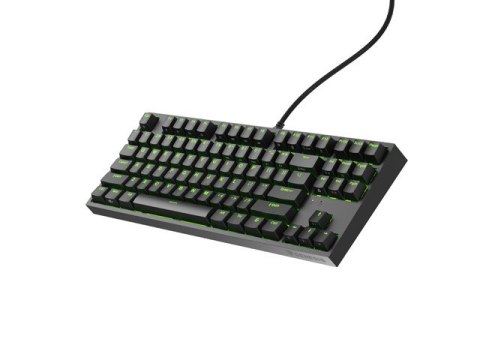 KLAWIATURA DLA GRACZY GENESIS THOR 404 TKL US PODŚWIETLENIE RGB MECHANICZNA CZARNA GATERON YELLOW PR