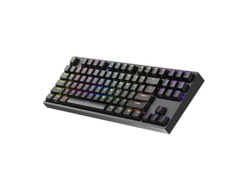 KLAWIATURA DLA GRACZY GENESIS THOR 404 TKL US PODŚWIETLENIE RGB MECHANICZNA CZARNA GATERON YELLOW PR