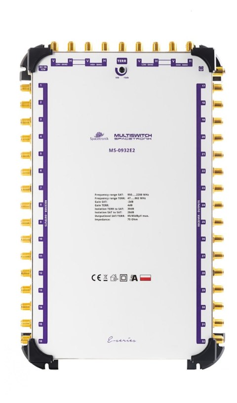 Multiswitch 9/32 Spacetronik E-Series MS-0932E2 SPACETRONIK