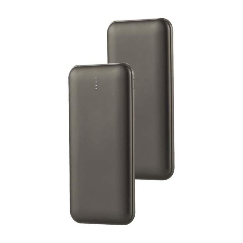 Power Bank V-TAC 10000mAh SLIM TYPE C Szary VT-3527