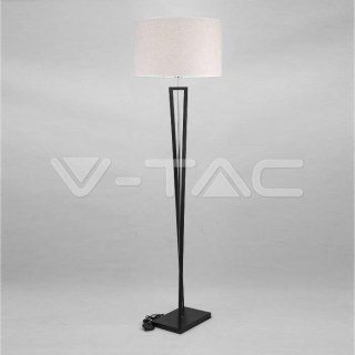 Lampa Podłogowa V-TAC IKS Okrągła Czarna 450x285x1620mm VT-7913 5 Lat Gwarancji