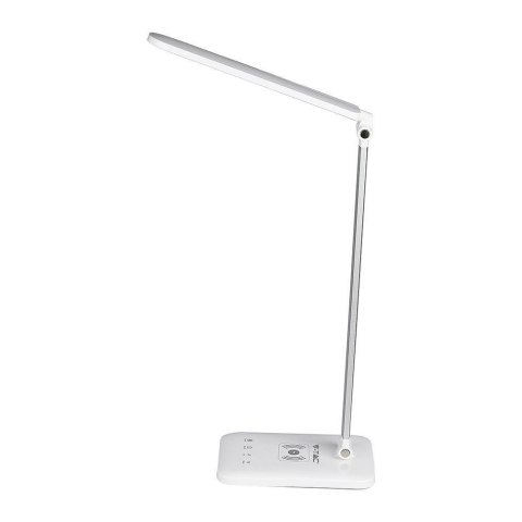 Lampka Biurkowa V-TAC 7W 3w1 Indukcja Zmiana Barwy Biała VT-1027 2700K-6500K 400lm