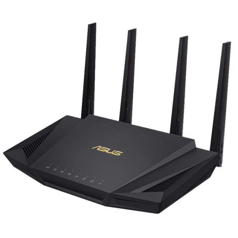 Router WiFi 6 AX / 1 x Gigabit WAN / 4 x Gigabit LAN / USB 3.2 Asus RT-AX58U