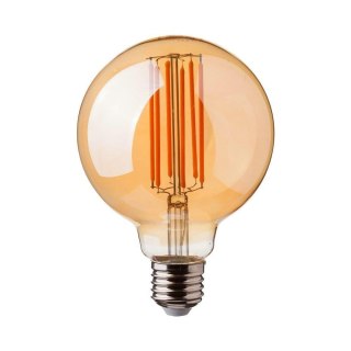 Żarówka LED V-TAC 7W Vintage Special Filament E27 Kula G95 VT-2027 2200K 700lm