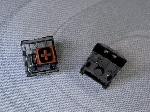 S.CZĘŚĆ SERWISOWA - MECHANICZNE PRZEŁĄCZNIKI KAILH BOX BROWN DO KLAWIATURY THOR 404 2-PAK