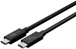 Kabel USB-C USB4 Gen 3x2 40 Gb/s 240W Goobay 0,7m