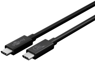 Przewód Kabel USB-C typ C USB4 do 240W 40 Gb/s 0,7m Goobay