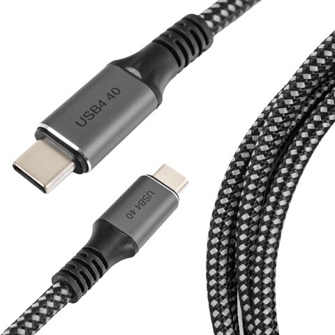 Kabel USB-C USB4 Gen 3x2 40 Gb/s 240W Goobay 0,7m