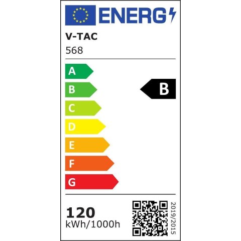 Oprawa LED High Bay V-TAC SAMSUNG CHIP 120W Mean Well 1-10V 120st 180Lm/W VT-9-120 4000K 21000lm 5 Lat Gwarancji