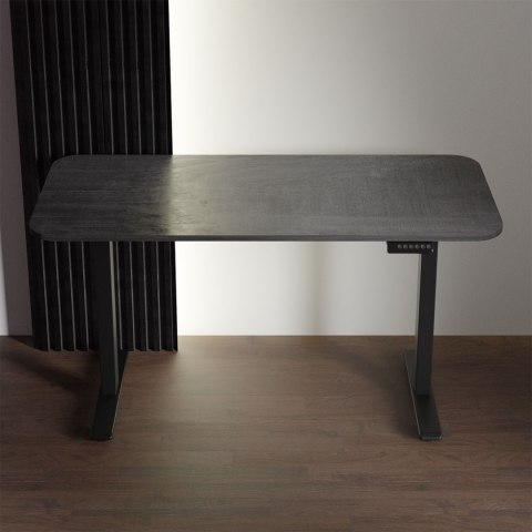 Blat biurka uniwersalny 130x65x1.8cm Kaskada Black