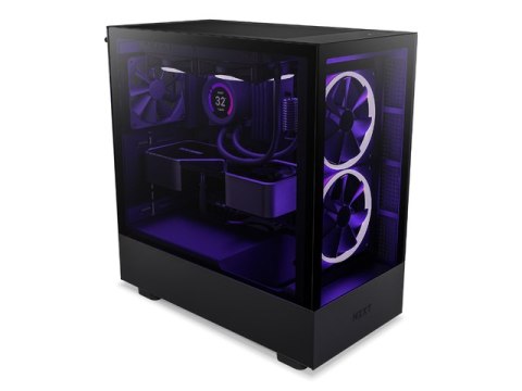 OBUDOWA NZXT H5 ELITE MIDI TOWER Z OKNEM CZARNA (USZKODZONE OPAKOWANIE)