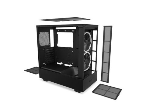 OBUDOWA NZXT H5 ELITE MIDI TOWER Z OKNEM CZARNA (USZKODZONE OPAKOWANIE)