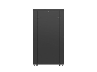 SZAFA INSTALACYJNA RACK STOJĄCA 19" 37U 800X1000 CZARNA DRZWI PERFOROWANE LCD LANBERG (FLAT PACK).