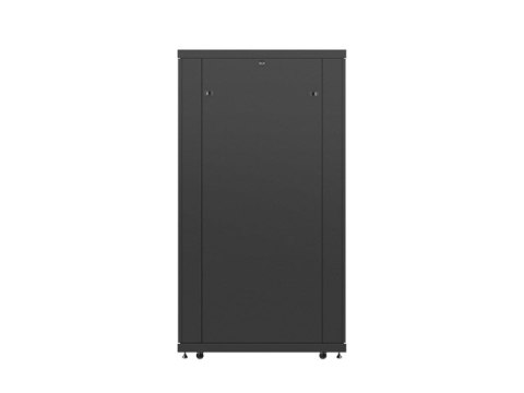 SZAFA INSTALACYJNA RACK STOJĄCA 19" 37U 800X1000 CZARNA DRZWI PERFOROWANE LCD LANBERG (FLAT PACK).