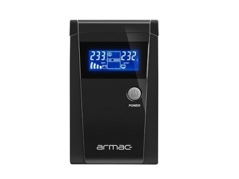 UPS ARMAC OFFICE O/850E/LCD LINE-INTERACTIVE 850VA 2X 230V PL USB-B LCD META (USZKODZONE OPAKOWANIE)