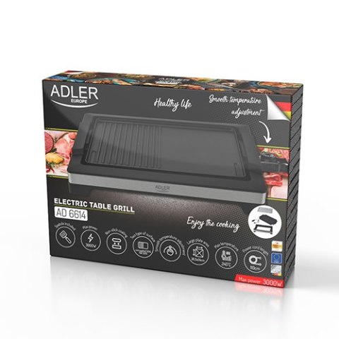 Adler Grill elektryczny stołowy 3000W