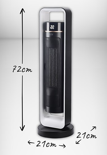 Camry Termowentylator kolumnowy ceramiczny LCD z pilotem + Timer