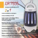 Camry Lampa owadobójcza campingowa - akumulatorowa USB 2w1