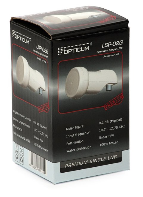 LNB Single Opticum RED ROBUST Opticum