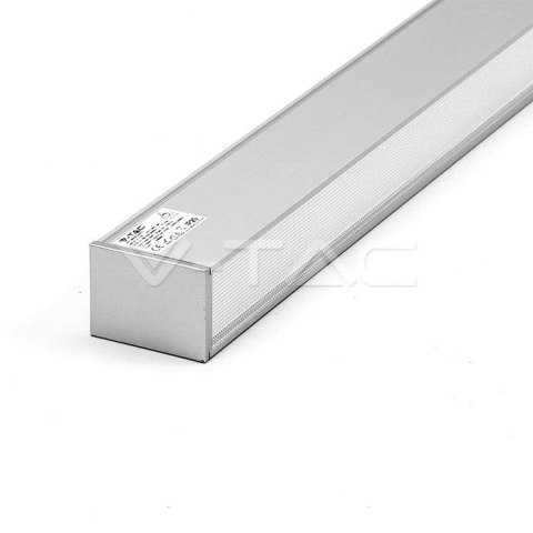 Oprawa V-TAC LED Linear SAMSUNG CHIP 40W Natynk/Zwieszana Do łączenia Srebrna 0-10V 120cm VT-7-43 4000K 3400lm 5 Lat Gwarancji