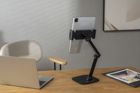 Podstawka biurkowa na tablet SPP-122B czarna