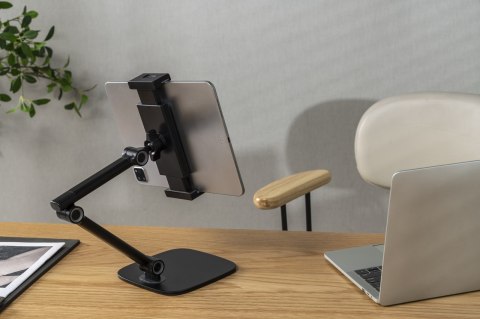 Podstawka biurkowa na tablet SPP-122B czarna