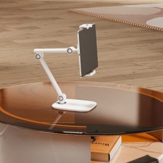 Podstawka biurkowa na tablet SPP-122W biała