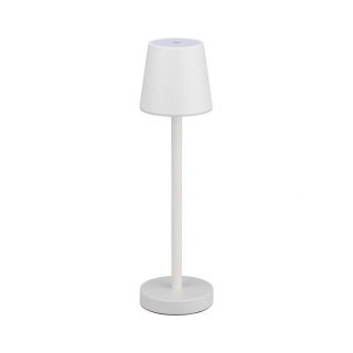 Lampka Biurkowa Nocna V-TAC 3W LED Ładowanie Ściemnianie Biała VT-7703 4000K 70lm