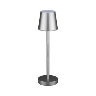 Lampka Biurkowa Nocna V-TAC 3W LED Ładowanie Ściemnianie Szara VT-7703 4000K 70lm