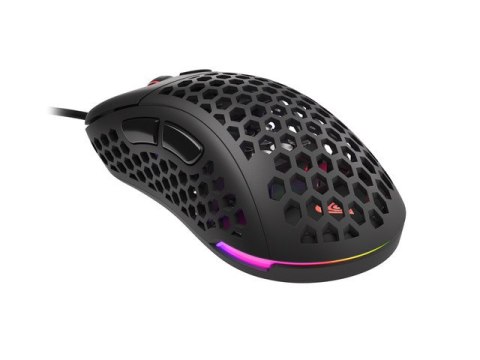 MYSZ DLA GRACZY GENESIS XENON 800 LEKKA 16000DPI RGB CZARNA GAMINGOWA PMW3389 (PO TESTACH)