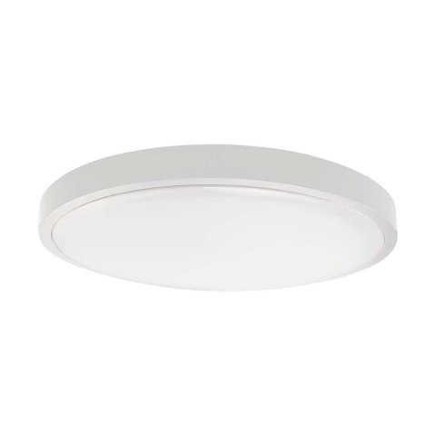 Plafon V-TAC 24W LED Okrągły 35cm Natynkowy Pilot Czujnik Ruchu IP44 Biały VT-8624S 4000K 2500lm