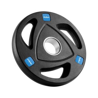 Obciążenie żeliwne olimpijskie gumowane zestaw 4x5kg, otwór 51mm , REBEL ACTIVE