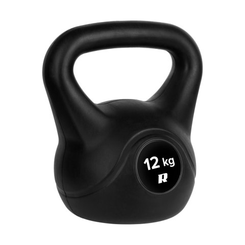 Kettlebell bitumiczny 12 kg REBEL ACTIVE