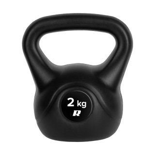 Kettlebell bitumiczny 2 kg REBEL ACTIVE