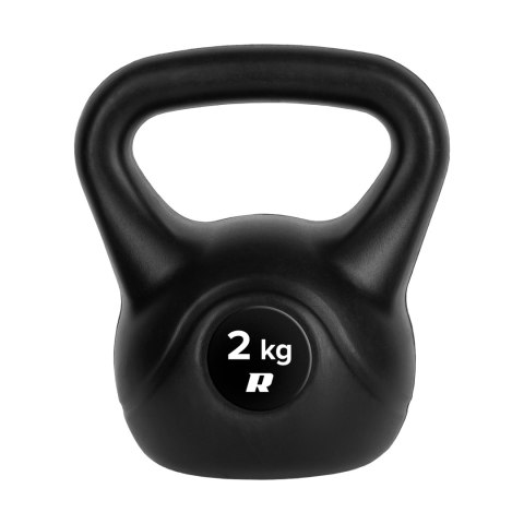 Kettlebell bitumiczny 2 kg REBEL ACTIVE