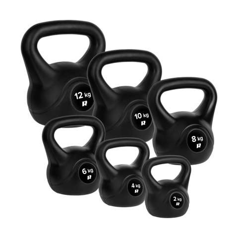 Kettlebell bitumiczny 2 kg REBEL ACTIVE