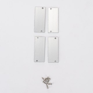 Profil Aluminiowy V-TAC 2mb Anodowany, Klosz Mleczny 20x50mm VT-8206