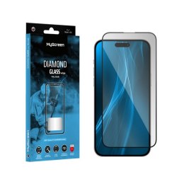 Szkło ochronne MyScreen DIAMOND GLASS LITE edge FULL GLUE czarne Apple iPhone 14 Pro 6.1"