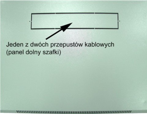 Szafa 19" wisząca PILO 12U 600x600 RAL7035 blacha