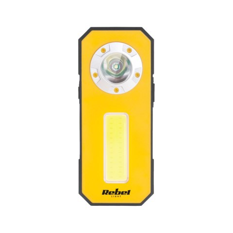 Mini akumulatorowa lampa warsztatowa (3W COB + 3W LED)