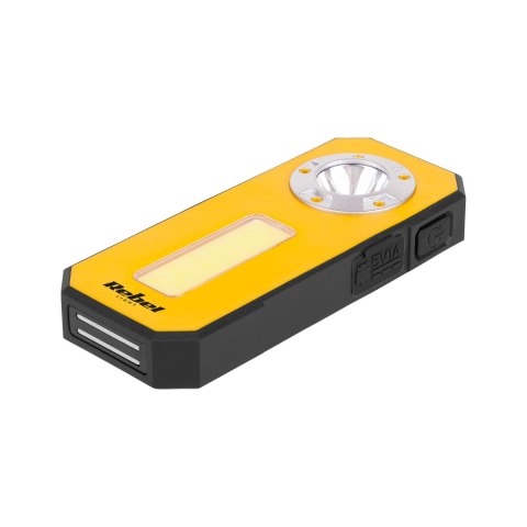 Mini akumulatorowa lampa warsztatowa (3W COB + 3W LED)