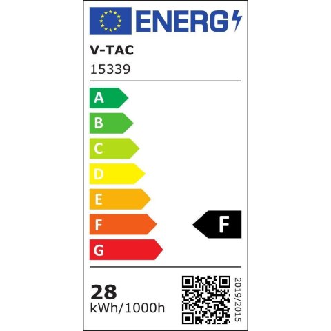 Oprawa Zwieszana V-TAC 28W LED Złota VT-7918 3000K 2700lm