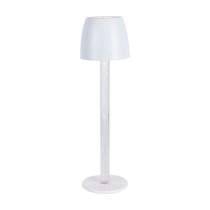 Lampka Biurkowa Nocna V-TAC 3W LED 37cm Ładowanie Ściemnianie Biała VT-7576 3000K 310lm