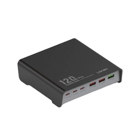 Ładowarka 120W 6 portów USB A i C Ldnio Q605 black LDNIO