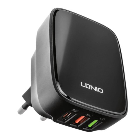 Ładowarka 32W 3 porty USB PD QC Ldnio Q334 black LDNIO